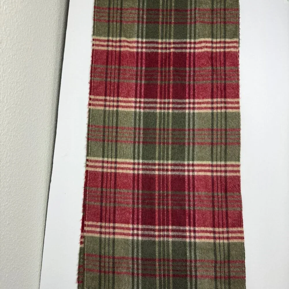 Vintage Christian Dior Plaid Scarf Unisex